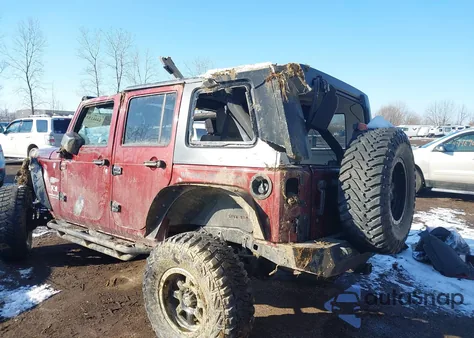 2008 Jeep Wrangler Unlimited X from USA, damaged, VIN 1J4GA39148L577370